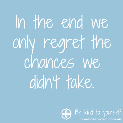 Chances we didn't take