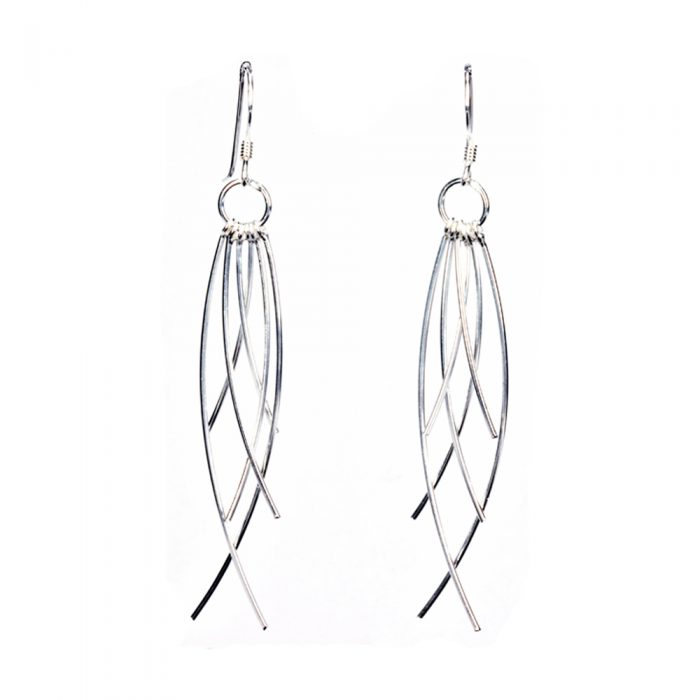 Silver Wire Earrings