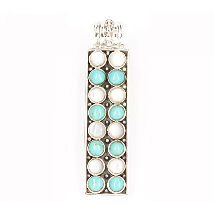 Pearl & Turquoise Pendant