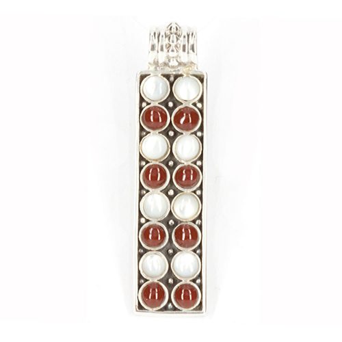 Pearl & Red Coral Pendant