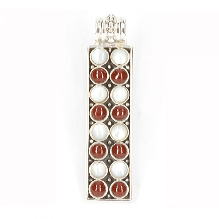 Pearl & Red Coral Pendant