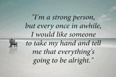 Going to be alright